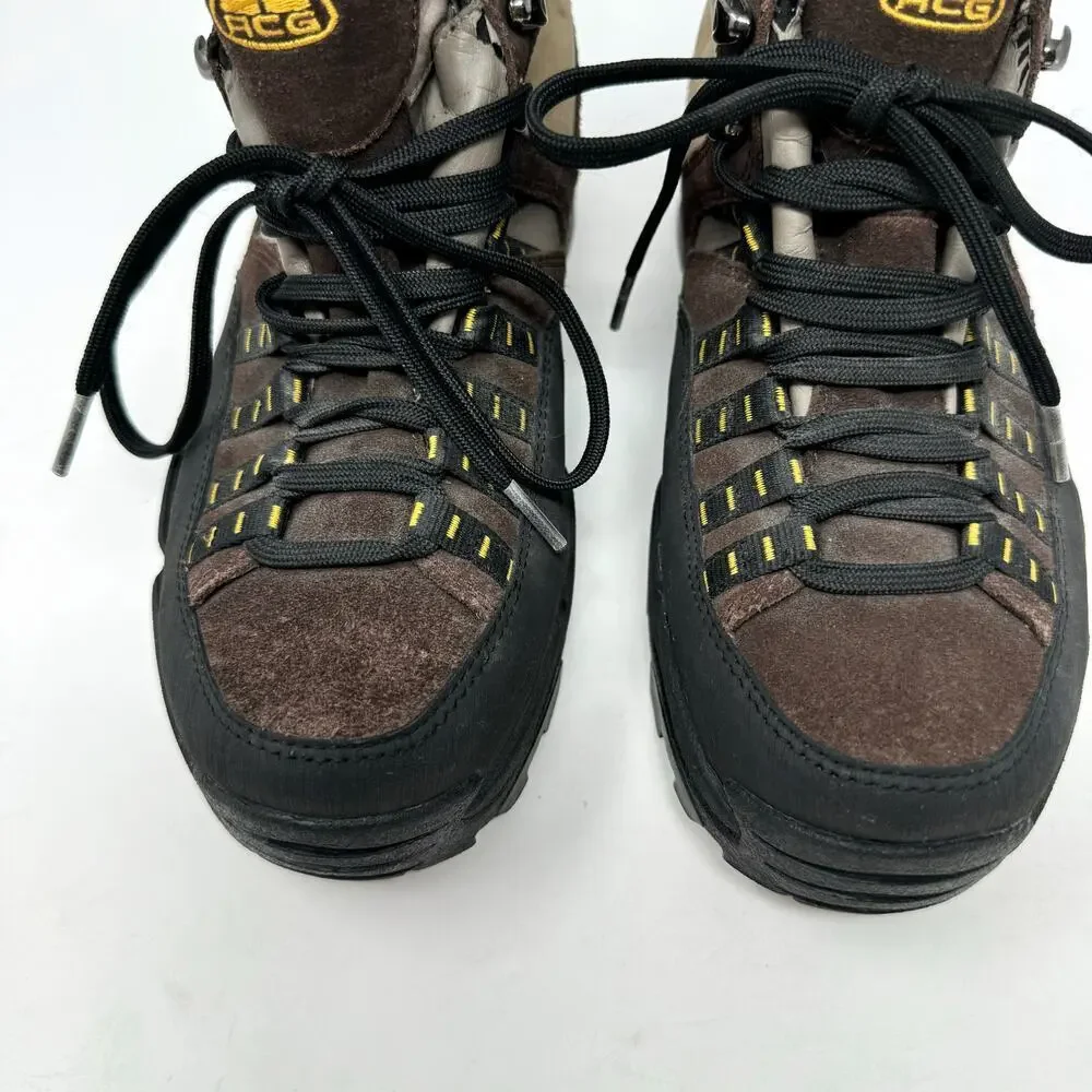 Vintage 2003 Nike ACG Waterproof Goretex Hiking Boots
Brown Men’s Size US 7 - Picture 7 of 14